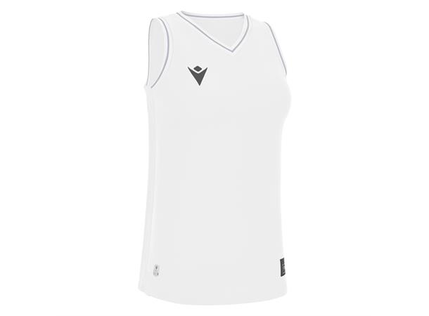 Tellurium Eco W Basket Shirt WHT XS Teknisk basketdrakt i Eco tekstil 