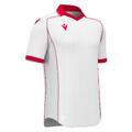Warden Eco Match Day Shirt WHT/RED XS