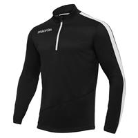 Talent Training 1/4 Zip Top BLK/WHT L Teknisk treningsgenser  - Unisex